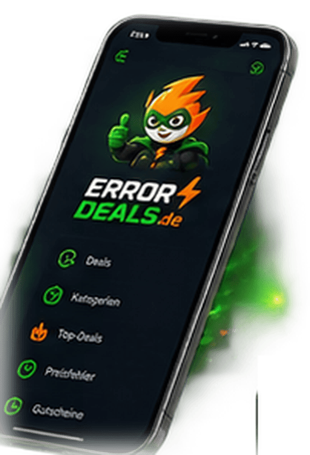 Errordeals App auf dem Smartphone
